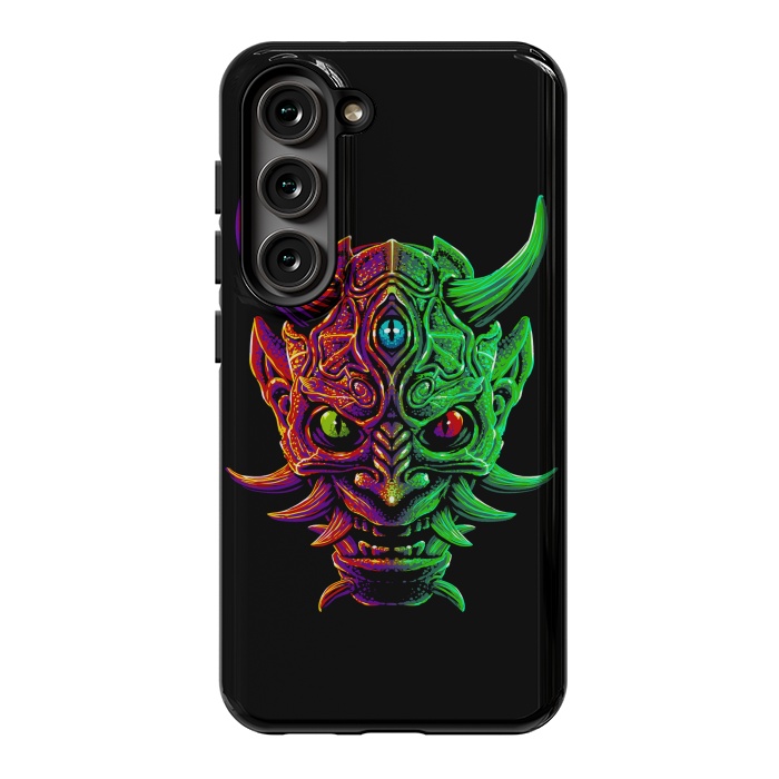Galaxy S23 StrongFit Demon with 3 Japanese eyes by Alberto