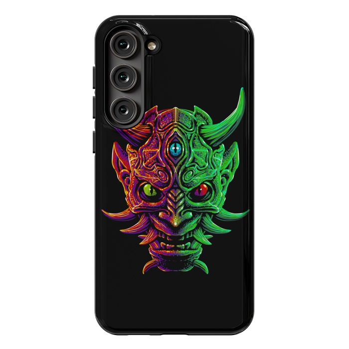 Galaxy S23 Plus StrongFit Demon with 3 Japanese eyes by Alberto