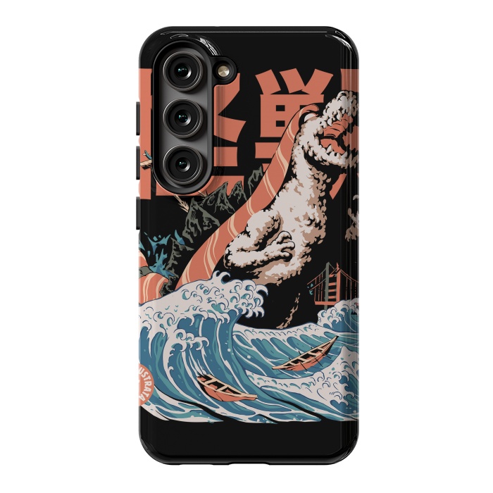 Galaxy S23 StrongFit Dino Sushi by Ilustrata