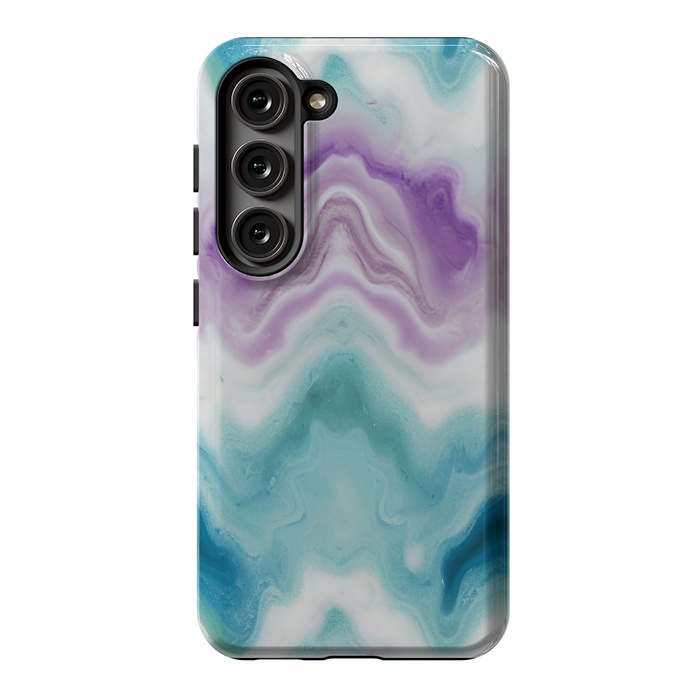 Galaxy S23 StrongFit Wavy marble  by Winston