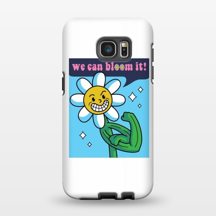 Galaxy S7 EDGE StrongFit Flower Power by Afif Quilimo