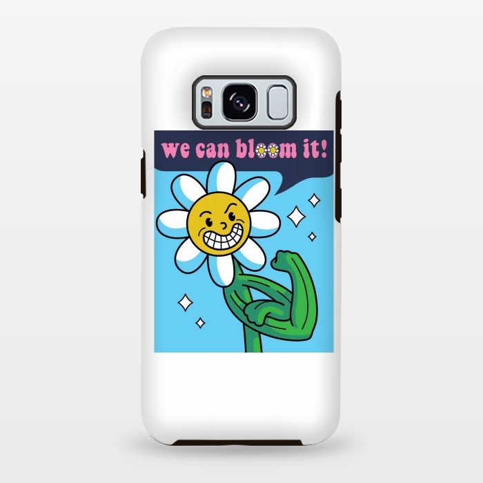 Galaxy S8 plus StrongFit Flower Power by Afif Quilimo