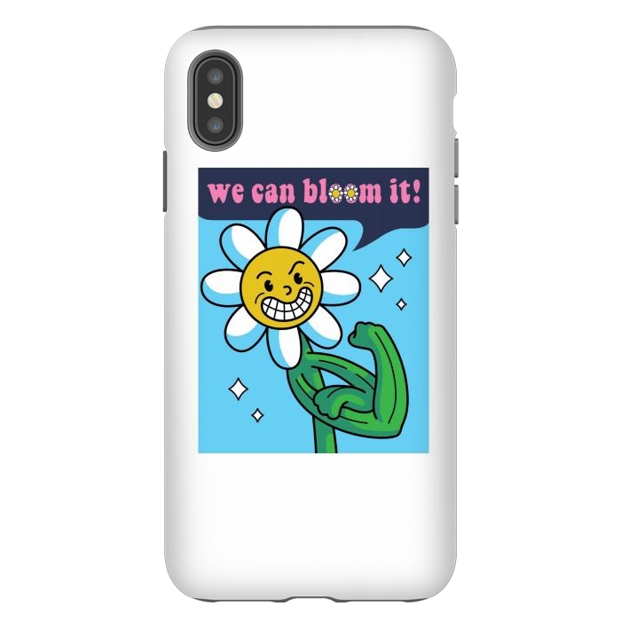 iPhone Xs Max StrongFit Flower Power by Afif Quilimo