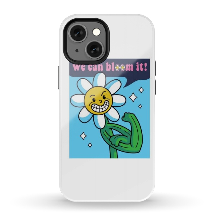 iPhone 12 mini StrongFit Flower Power by Afif Quilimo