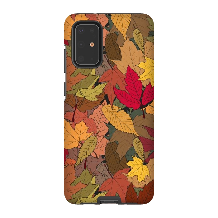 Galaxy S20 Plus StrongFit Colorful autumn leaves by Bledi