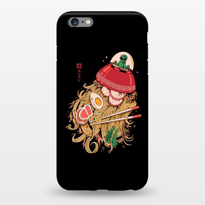 iPhone 6/6s plus StrongFit Alien Ramen Invasion by Afif Quilimo