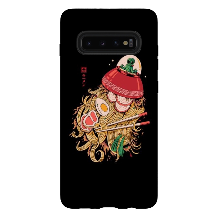 Galaxy S10 plus StrongFit Alien Ramen Invasion by Afif Quilimo