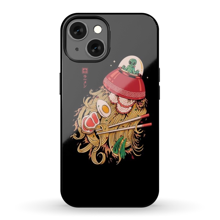 iPhone 13 StrongFit Alien Ramen Invasion by Afif Quilimo