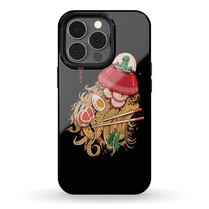 iPhone 13 pro StrongFit Alien Ramen Invasion by Afif Quilimo
