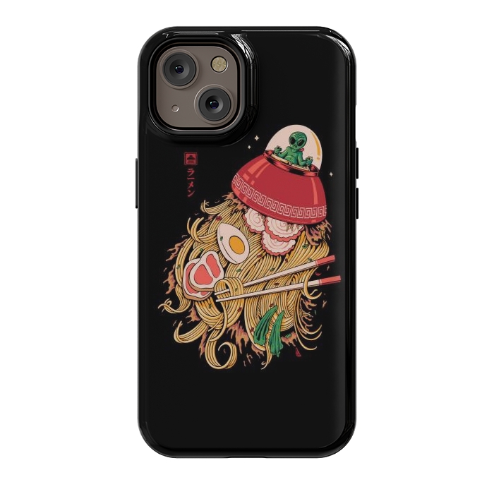 iPhone 14 StrongFit Alien Ramen Invasion by Afif Quilimo
