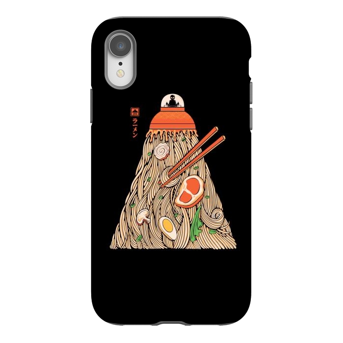 iPhone Xr StrongFit Alien Ramen Invasion 1 by Afif Quilimo