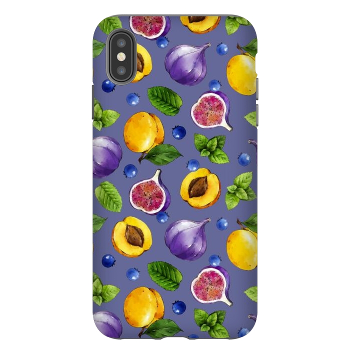 iPhone Xs Max StrongFit Summer Fruits by Bledi