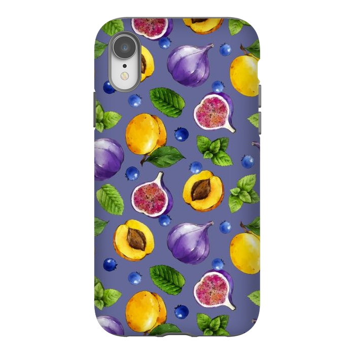 iPhone Xr StrongFit Summer Fruits by Bledi