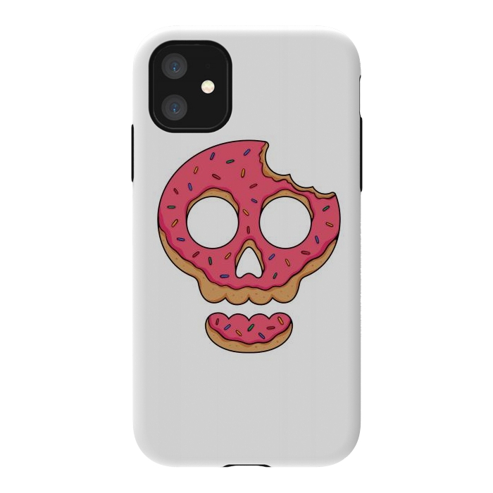 iPhone 11 StrongFit Skull Doughnut by Afif Quilimo
