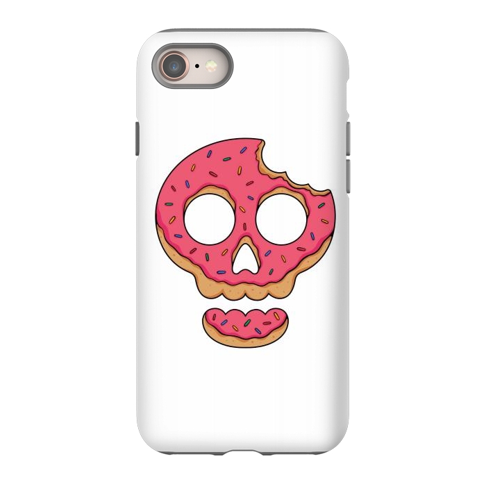 iPhone SE StrongFit Skull Doughnut by Afif Quilimo