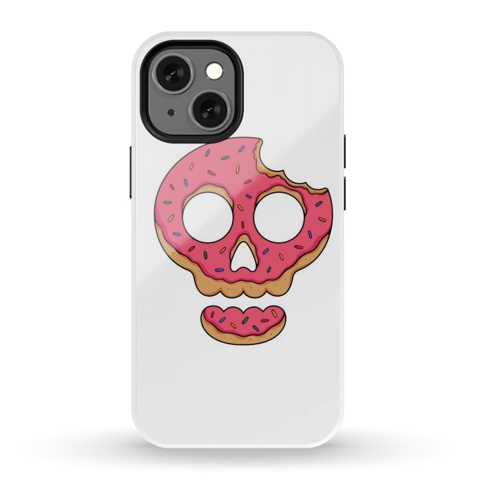 iPhone 12 mini StrongFit Skull Doughnut by Afif Quilimo