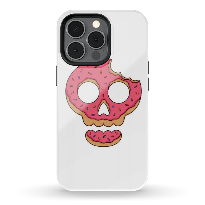 iPhone 13 pro StrongFit Skull Doughnut by Afif Quilimo