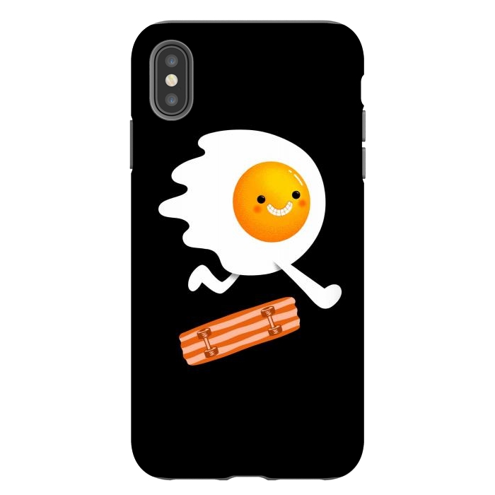 iPhone Xs Max StrongFit Eggboarder by Afif Quilimo