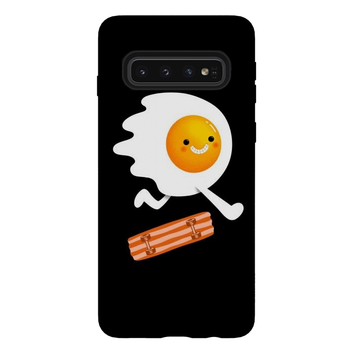 Galaxy S10 StrongFit Eggboarder by Afif Quilimo