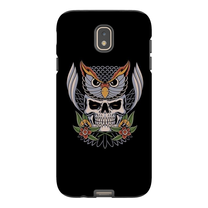 Galaxy J7 StrongFit Owl Skull 1 by Afif Quilimo