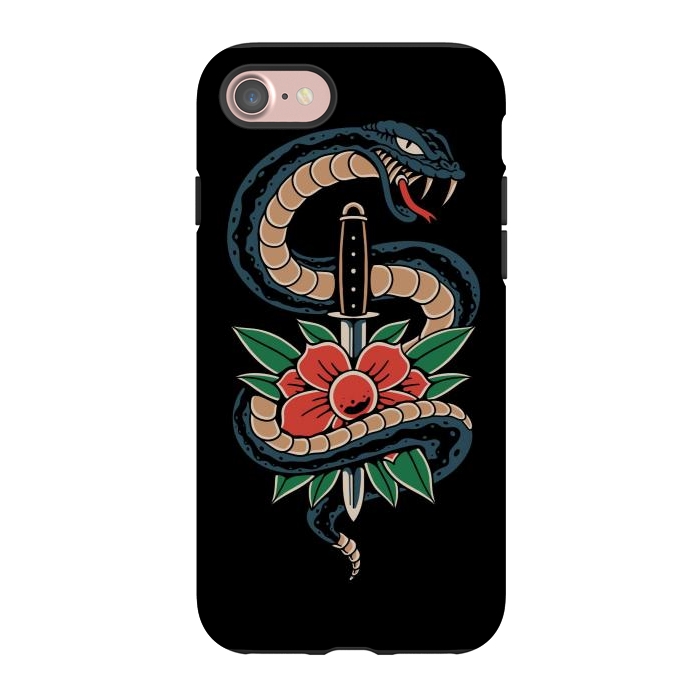 iPhone 7 StrongFit Deadly Beautiful Snake by Afif Quilimo