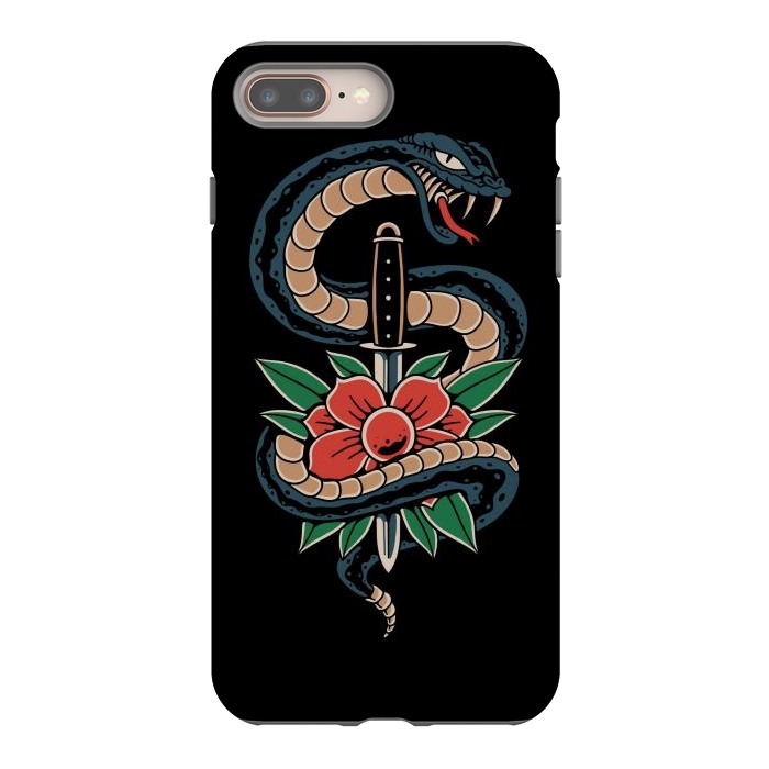 iPhone 7 plus StrongFit Deadly Beautiful Snake by Afif Quilimo