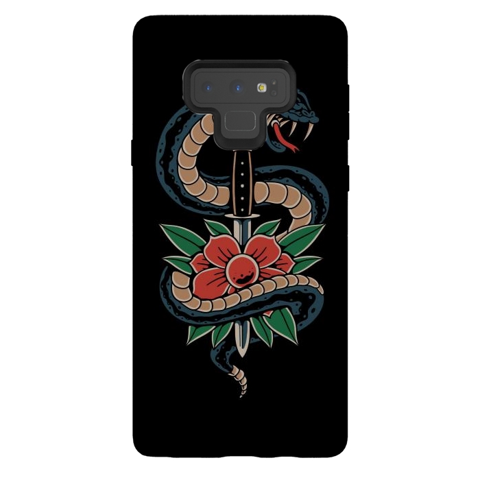 Galaxy Note 9 StrongFit Deadly Beautiful Snake by Afif Quilimo
