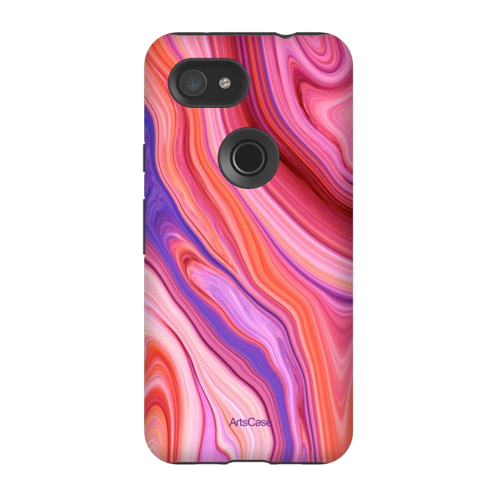Pixel 3A StrongFit Party in Colors by ArtsCase