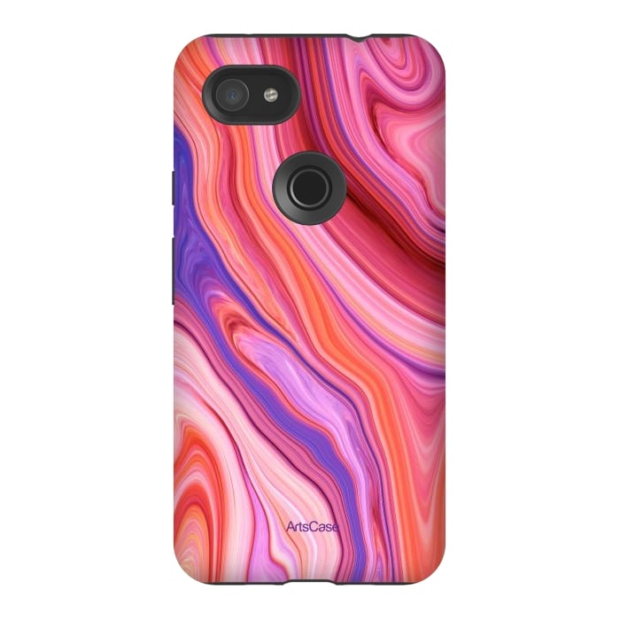 Pixel 3AXL StrongFit Party in Colors by ArtsCase