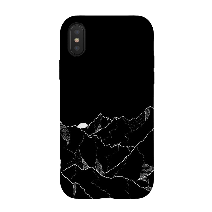 iPhone Xs / X StrongFit The small white moo by Steve Wade (Swade)