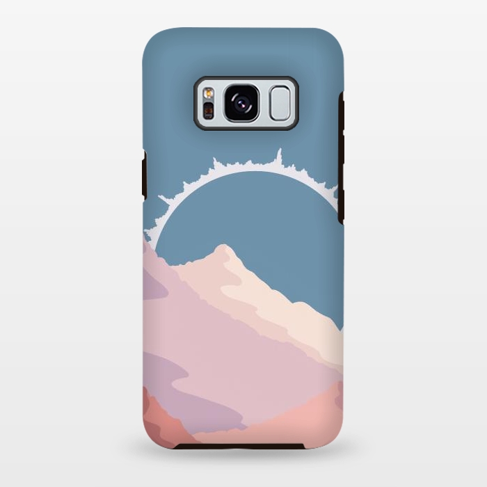Galaxy S8 plus StrongFit The white edged sun by Steve Wade (Swade)