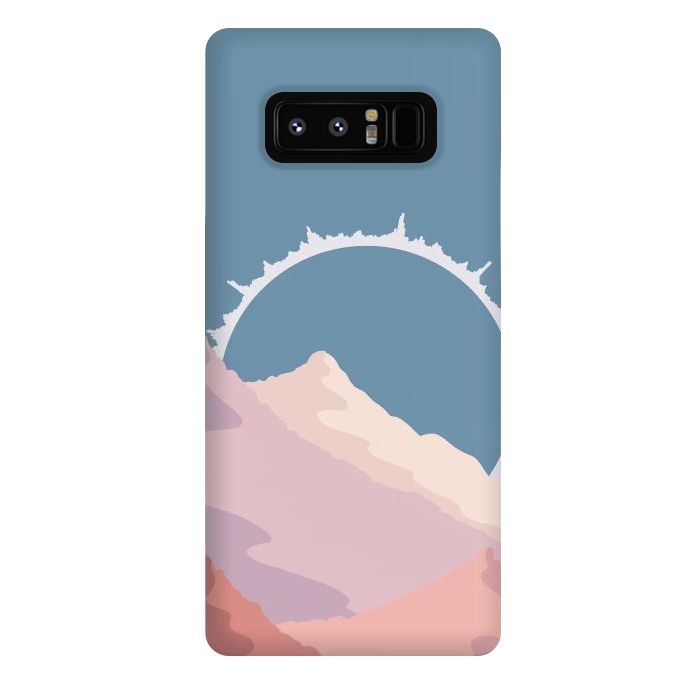 Galaxy Note 8 StrongFit The white edged sun by Steve Wade (Swade)