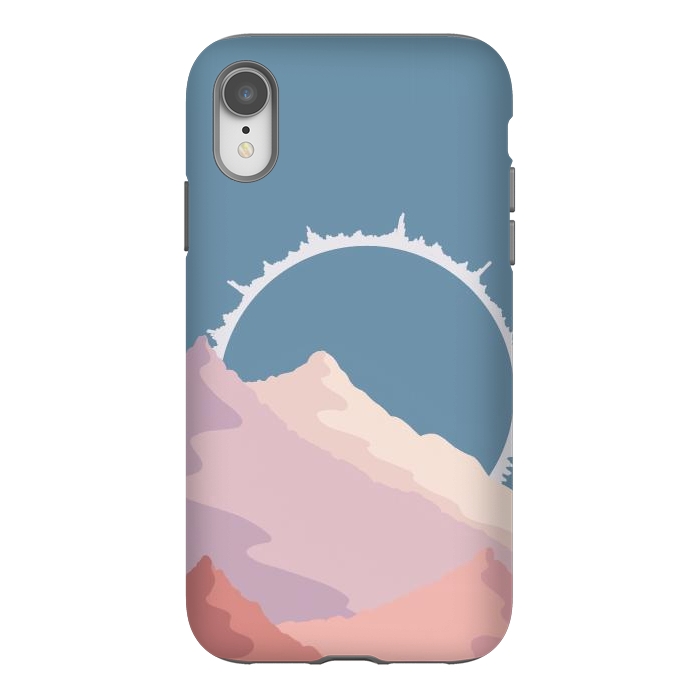 iPhone Xr StrongFit The white edged sun by Steve Wade (Swade)