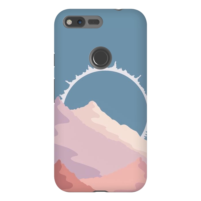 Pixel XL StrongFit The white edged sun by Steve Wade (Swade)