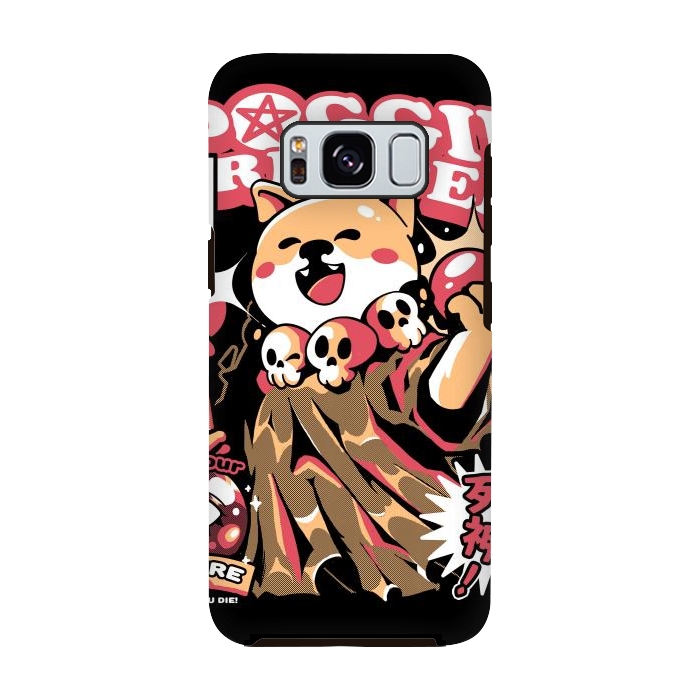 Galaxy S8 StrongFit Doggie Reaper by Ilustrata