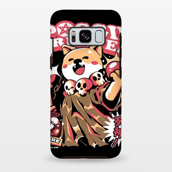 Galaxy S8 plus StrongFit Doggie Reaper by Ilustrata