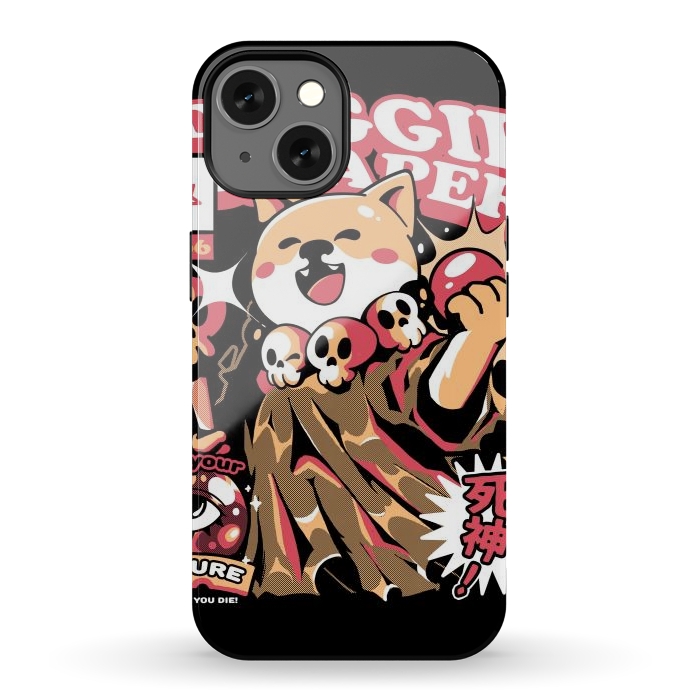 iPhone 13 StrongFit Doggie Reaper by Ilustrata