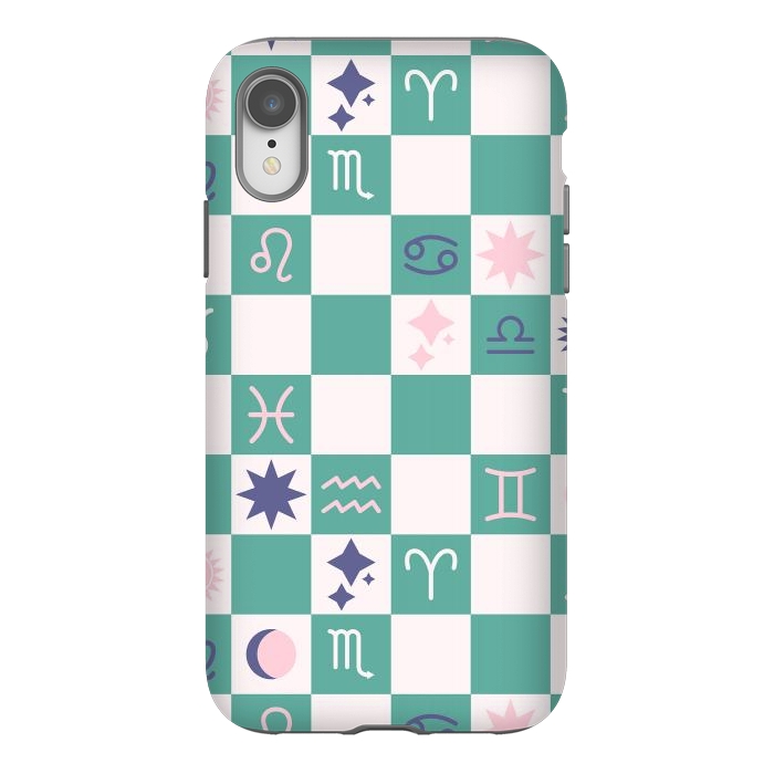 iPhone Xr StrongFit Pop Zodiac Signs Pattern by ArtPrInk