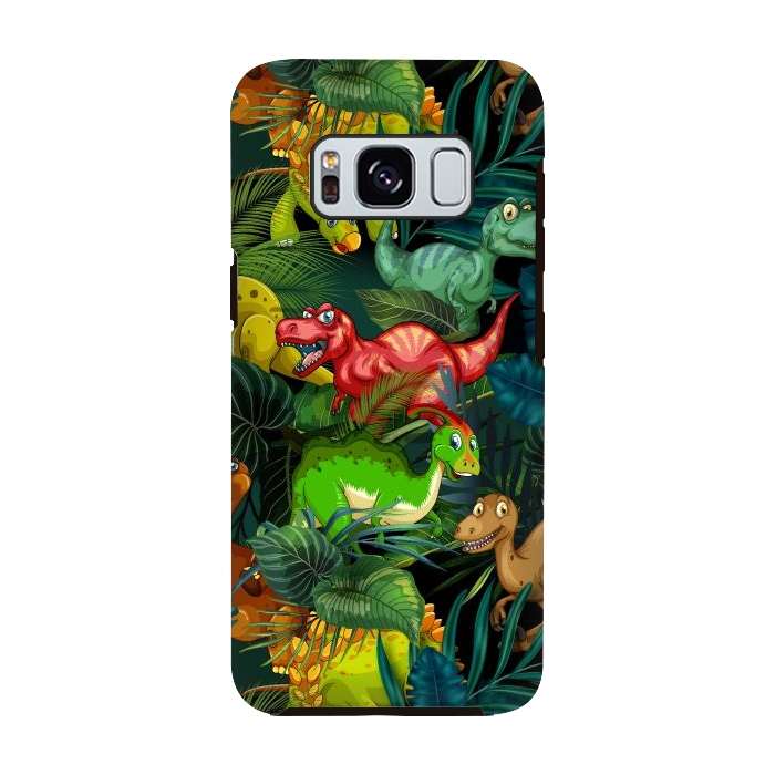 Galaxy S8 StrongFit Dinosaur Park by Bledi