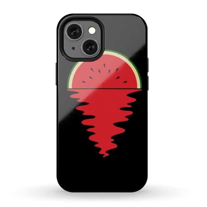 iPhone 12 mini StrongFit Sunset Watermelon by Afif Quilimo