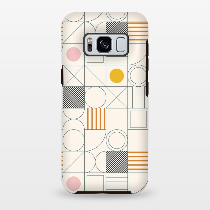 Galaxy S8 plus StrongFit Spring Bauhaus Lines by ArtPrInk