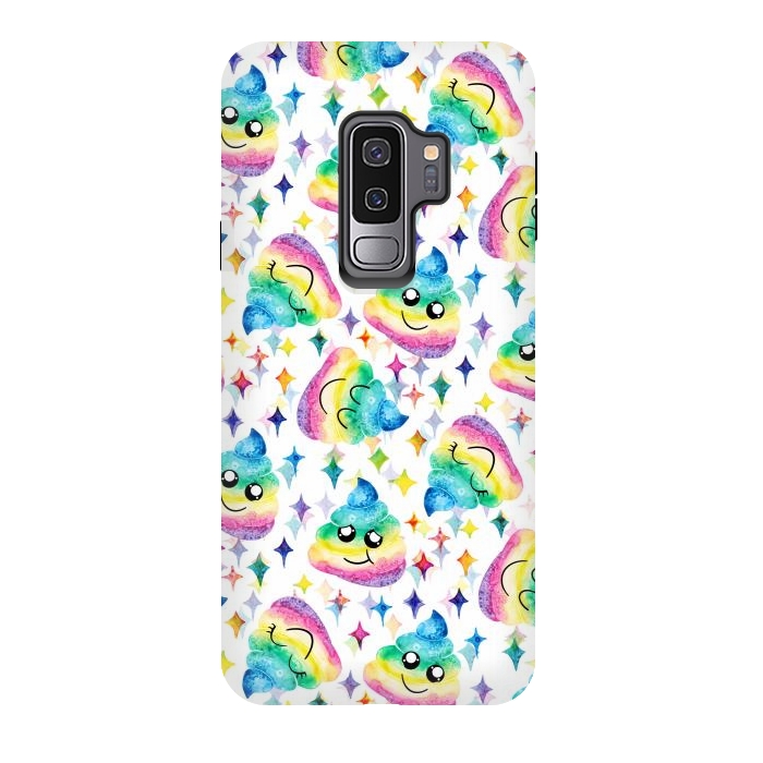 Galaxy S9 plus StrongFit Rainbow Poop by gingerlique