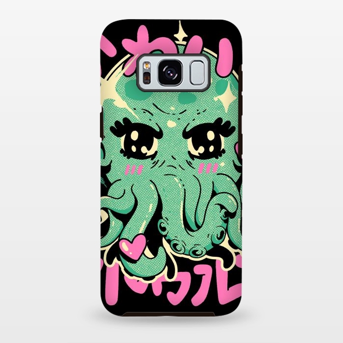 Galaxy S8 plus StrongFit Cutethulhu Loves by Ilustrata
