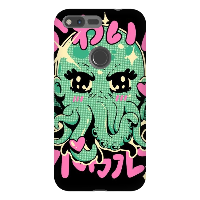 Pixel XL StrongFit Cutethulhu Loves by Ilustrata