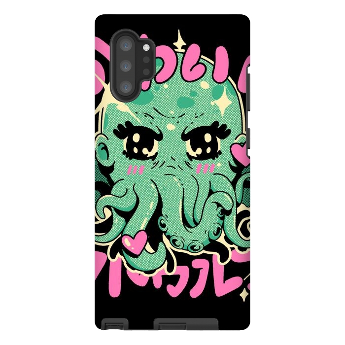Galaxy Note 10 plus StrongFit Cutethulhu Loves by Ilustrata