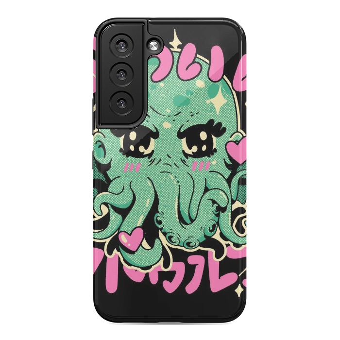 Galaxy S22 StrongFit Cutethulhu Loves by Ilustrata