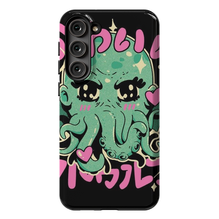 Galaxy S23 Plus StrongFit Cutethulhu Loves by Ilustrata