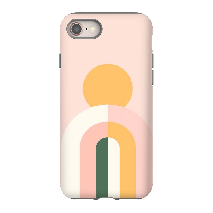 iPhone SE StrongFit Bold Rainbow Sun by ArtPrInk