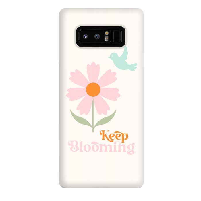 Galaxy Note 8 StrongFit Keep Blooming by ArtPrInk