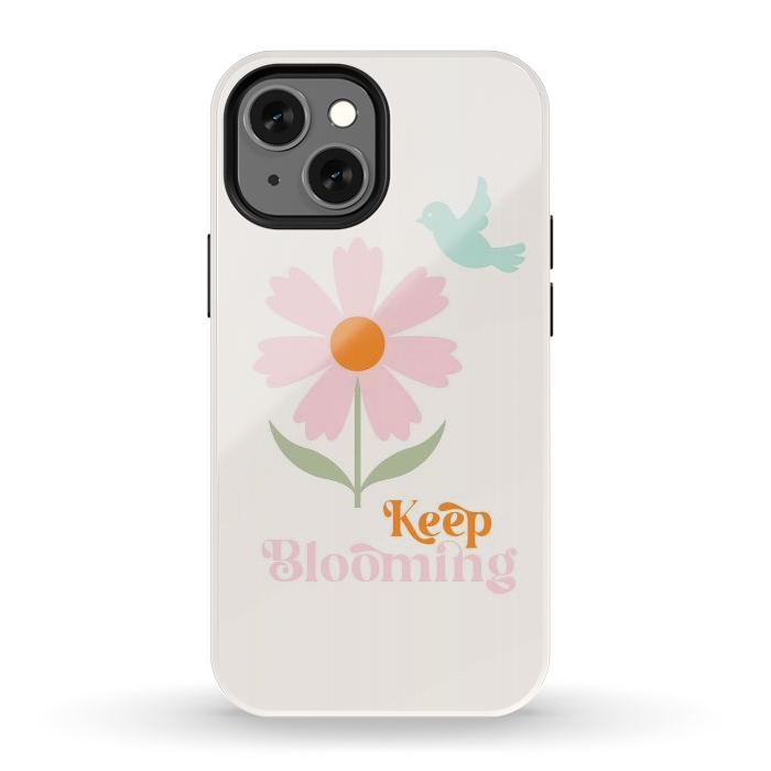 iPhone 12 mini StrongFit Keep Blooming by ArtPrInk